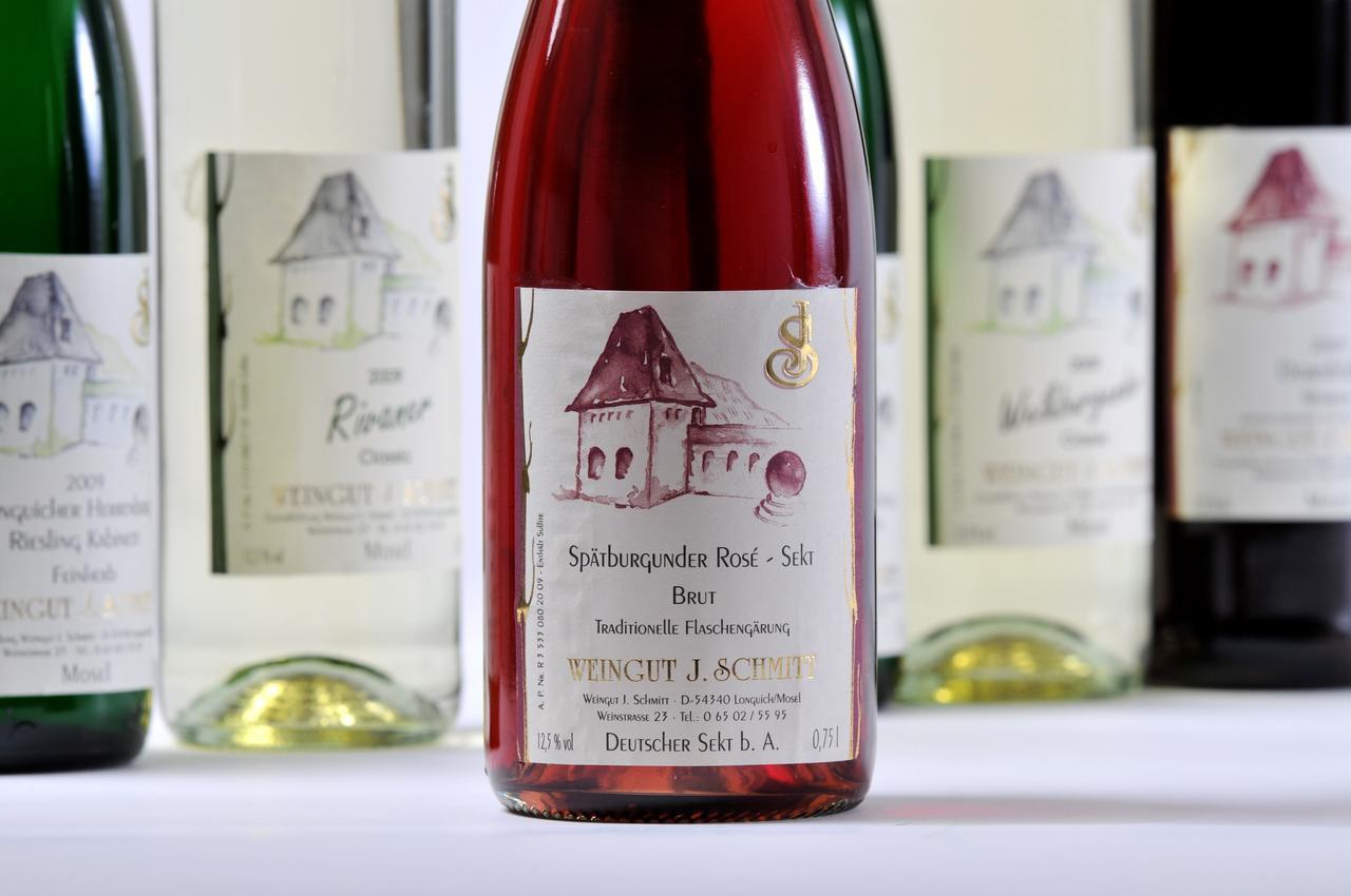 Gaestehaus Wein Im Turm Longuich ภายนอก รูปภาพ